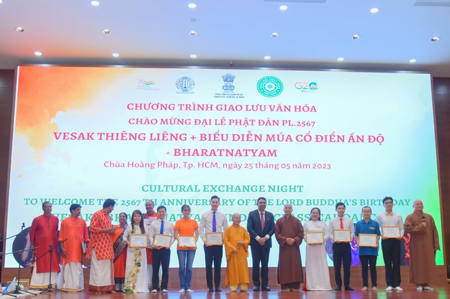 Sacred Vesak cultural and artistic Exchange