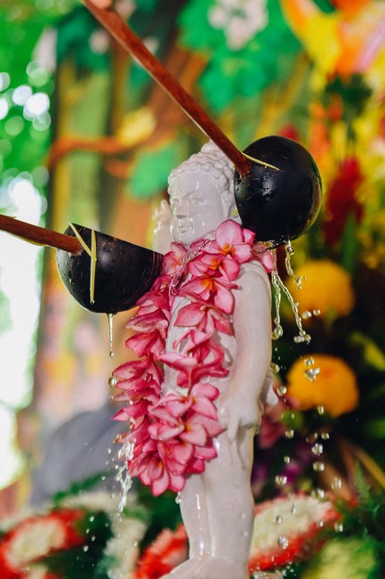 Buddha's Birthday Ceremony at Quang Phap pagoda, Tay Ninh