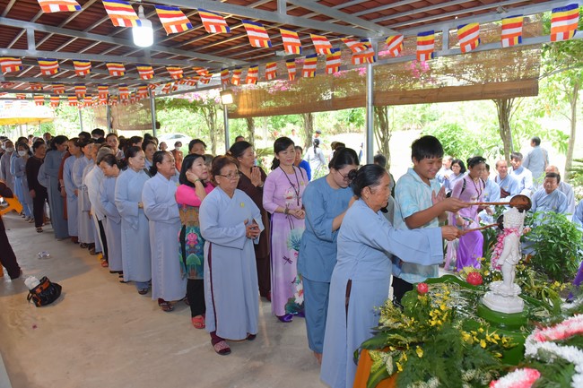 Buddha's Birthday Ceremony at Quang Phap pagoda, Tay Ninh