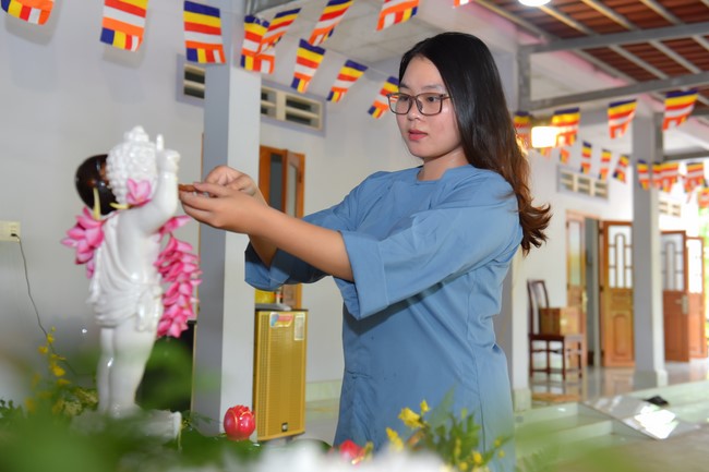 Buddha's Birthday Ceremony at Quang Phap pagoda, Tay Ninh