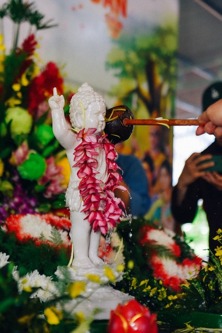 Buddha's Birthday Ceremony at Quang Phap pagoda, Tay Ninh
