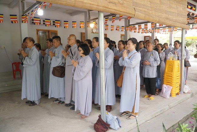 Buddha's Birthday Ceremony at Quang Phap pagoda, Tay Ninh