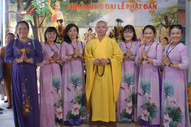 Buddha's Birthday Ceremony at Quang Phap pagoda, Tay Ninh