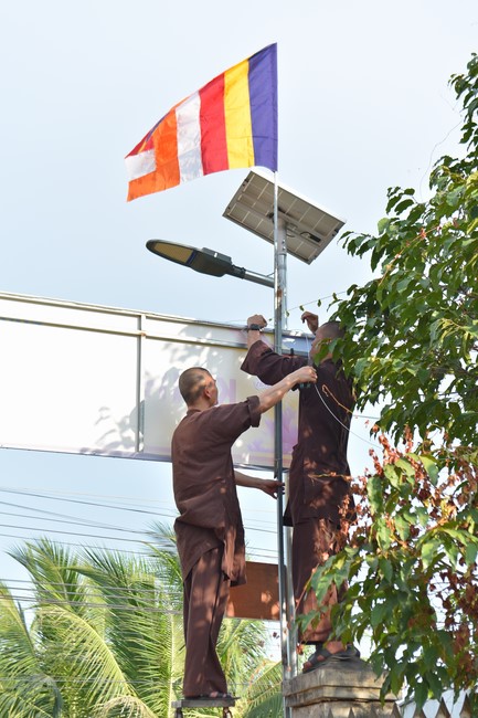 Buddha's Birthday Ceremony at Quang Phap pagoda, Tay Ninh