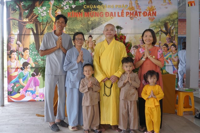 Buddha's Birthday Ceremony at Quang Phap pagoda, Tay Ninh