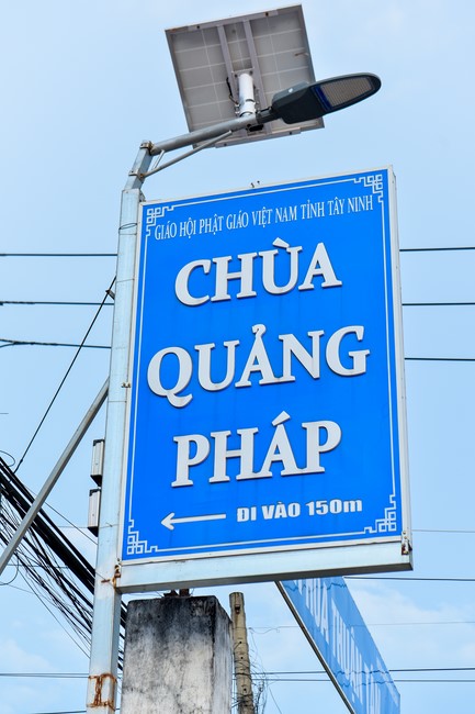 Buddha's Birthday Ceremony at Quang Phap pagoda, Tay Ninh