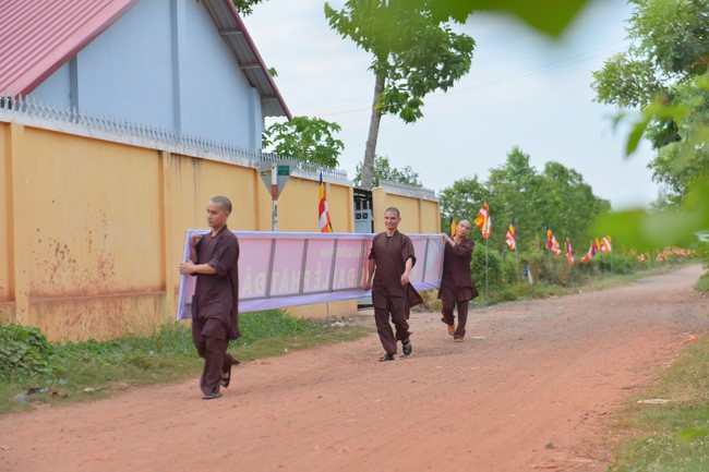 Buddha's Birthday Ceremony at Quang Phap pagoda, Tay Ninh