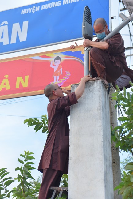 Buddha's Birthday Ceremony at Quang Phap pagoda, Tay Ninh