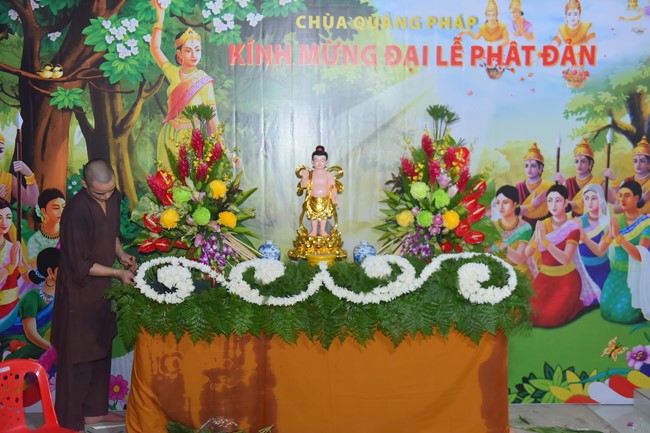 Buddha's Birthday Ceremony at Quang Phap pagoda, Tay Ninh