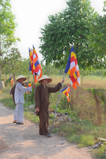Buddha's Birthday Ceremony at Quang Phap pagoda, Tay Ninh