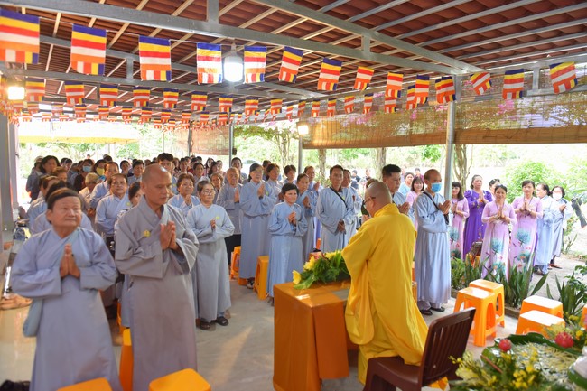 Buddha's Birthday Ceremony at Quang Phap pagoda, Tay Ninh