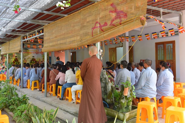Buddha's Birthday Ceremony at Quang Phap pagoda, Tay Ninh