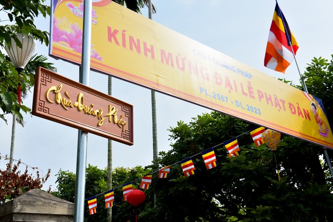Buddha's Birthday Ceremony at Quang Phap pagoda, Tay Ninh