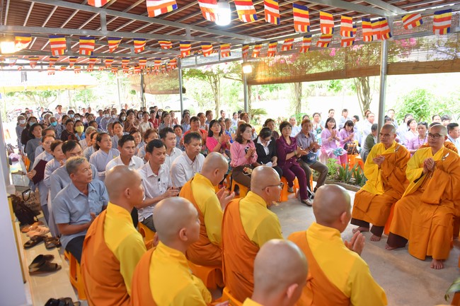 Buddha's Birthday Ceremony at Quang Phap pagoda, Tay Ninh
