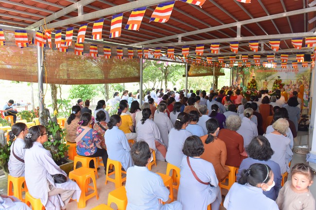 Buddha's Birthday Ceremony at Quang Phap pagoda, Tay Ninh