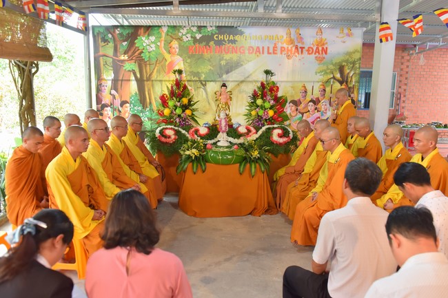 Buddha's Birthday Ceremony at Quang Phap pagoda, Tay Ninh