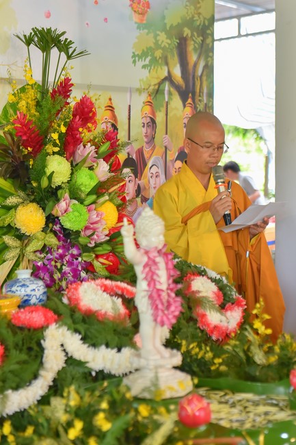 Buddha's Birthday Ceremony at Quang Phap pagoda, Tay Ninh