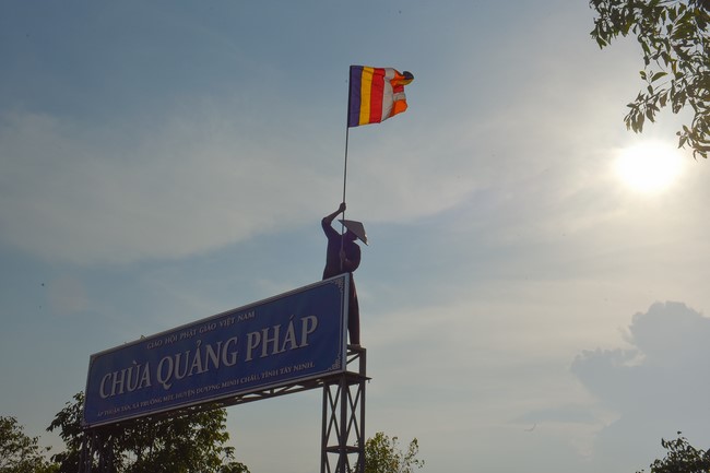 Buddha's Birthday Ceremony at Quang Phap pagoda, Tay Ninh