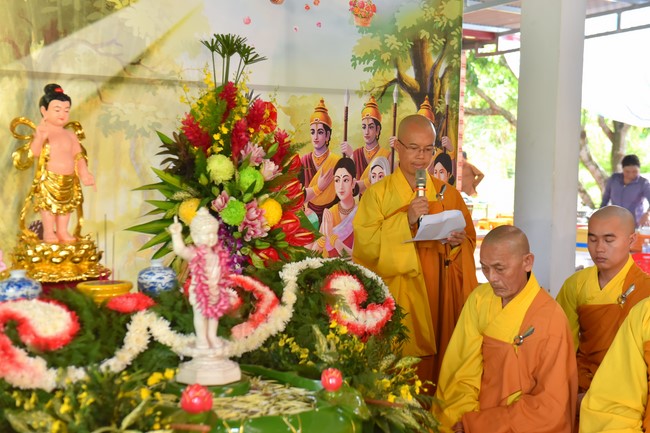 Buddha's Birthday Ceremony at Quang Phap pagoda, Tay Ninh
