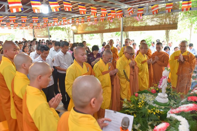 Buddha's Birthday Ceremony at Quang Phap pagoda, Tay Ninh