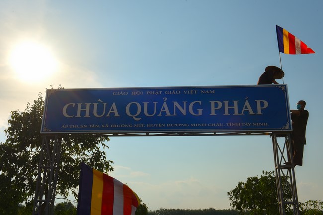 Buddha's Birthday Ceremony at Quang Phap pagoda, Tay Ninh