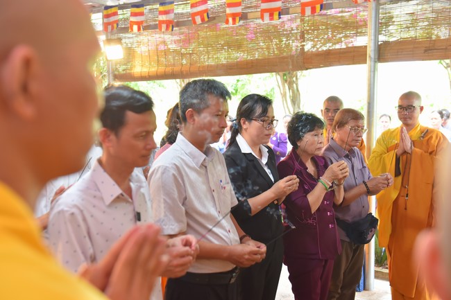 Buddha's Birthday Ceremony at Quang Phap pagoda, Tay Ninh