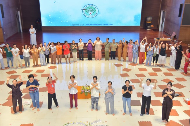 Community program Purification of body- mind, Guiding a healthy living method in accordance with the nature