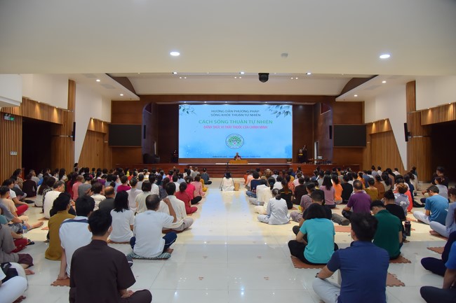 Community program Purification of body- mind, Guiding a healthy living method in accordance with the nature