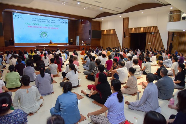 Community program Purification of body- mind, Guiding a healthy living method in accordance with the nature