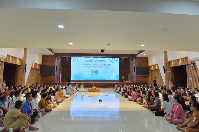 Community program Purification of body- mind, Guiding a healthy living method in accordance with the nature