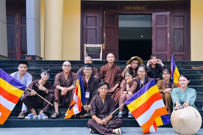 Parade of flower cars in Hoc Mon district