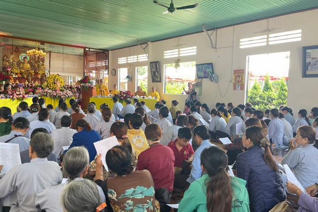 Buddha's Birthday Ceremony at Lam Phat pagoda, Lam Dong