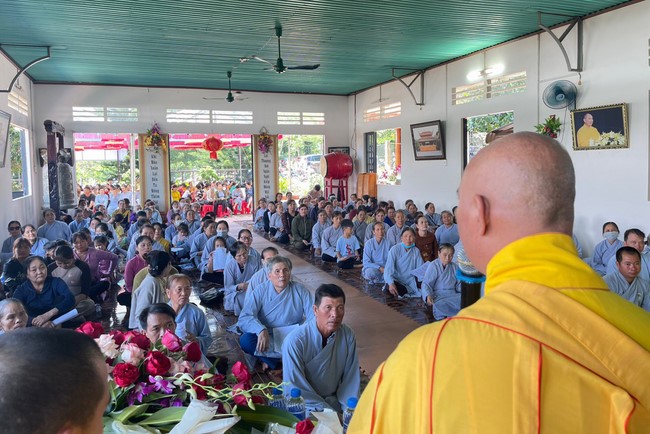 Buddha's Birthday Ceremony at Lam Phat pagoda, Lam Dong