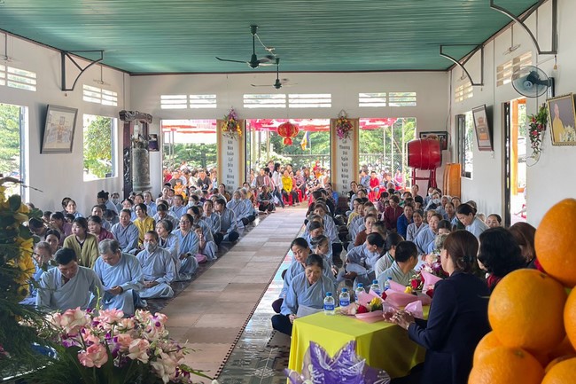 Buddha's Birthday Ceremony at Lam Phat pagoda, Lam Dong