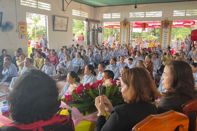 Buddha's Birthday Ceremony at Lam Phat pagoda, Lam Dong