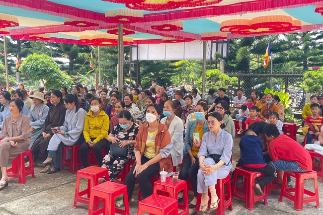 Buddha's Birthday Ceremony at Lam Phat pagoda, Lam Dong