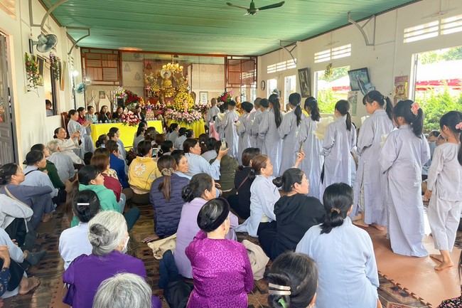 Buddha's Birthday Ceremony at Lam Phat pagoda, Lam Dong