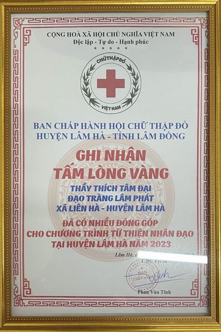 Buddha's Birthday Ceremony at Lam Phat pagoda, Lam Dong