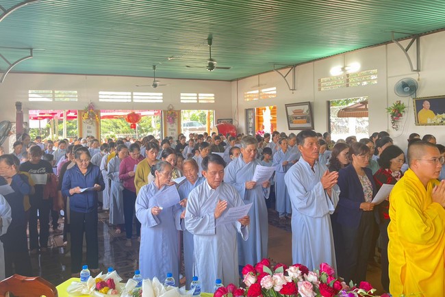 Buddha's Birthday Ceremony at Lam Phat pagoda, Lam Dong