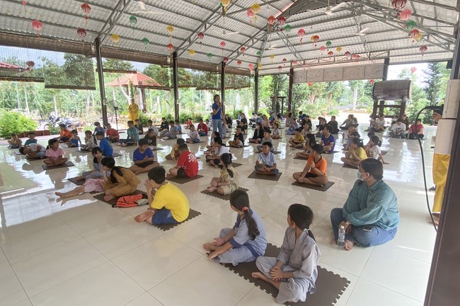 Kid Playground at Suoi Phap Pagoda, Tay Ninh