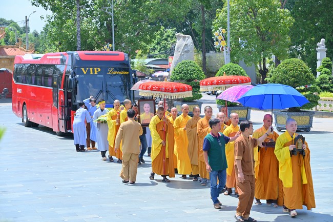 Cremation ceremony of late Junior Thich Tam Tung