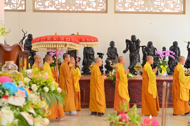 Cremation ceremony of late Junior Thich Tam Tung