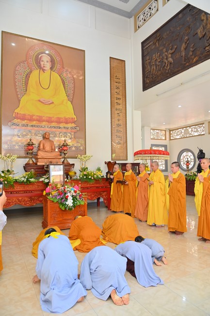 Cremation ceremony of late Junior Thich Tam Tung
