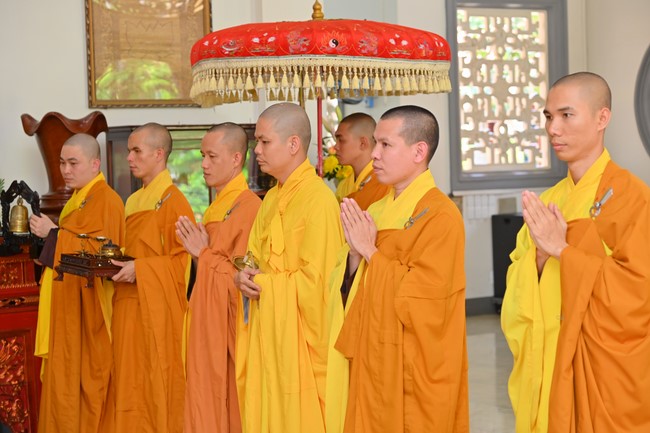 Cremation ceremony of late Junior Thich Tam Tung