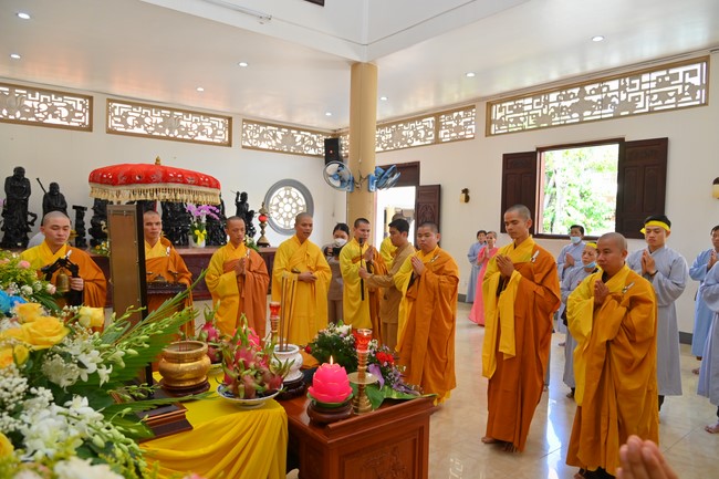 Cremation ceremony of late Junior Thich Tam Tung
