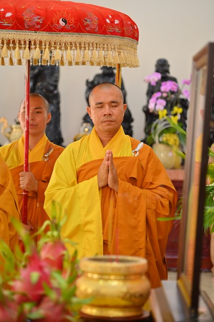 Cremation ceremony of late Junior Thich Tam Tung