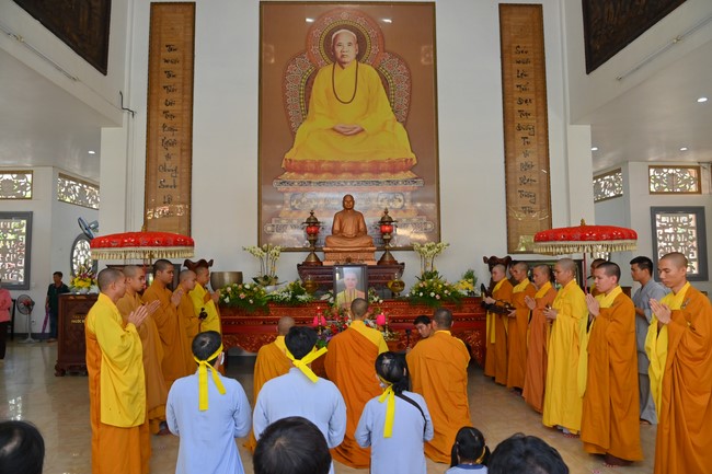 Cremation ceremony of late Junior Thich Tam Tung
