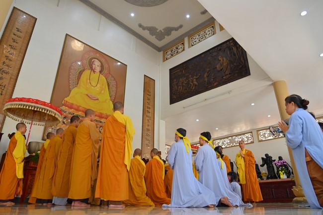 Cremation ceremony of late Junior Thich Tam Tung