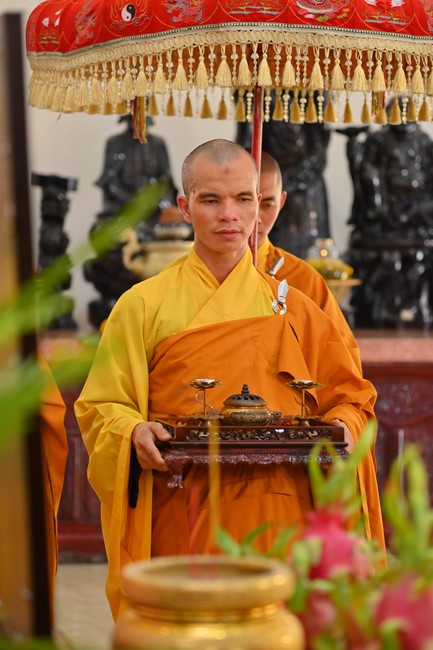 Cremation ceremony of late Junior Thich Tam Tung