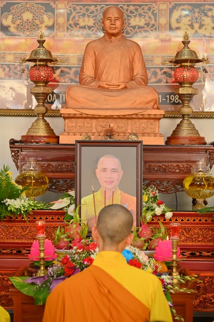 Cremation ceremony of late Junior Thich Tam Tung